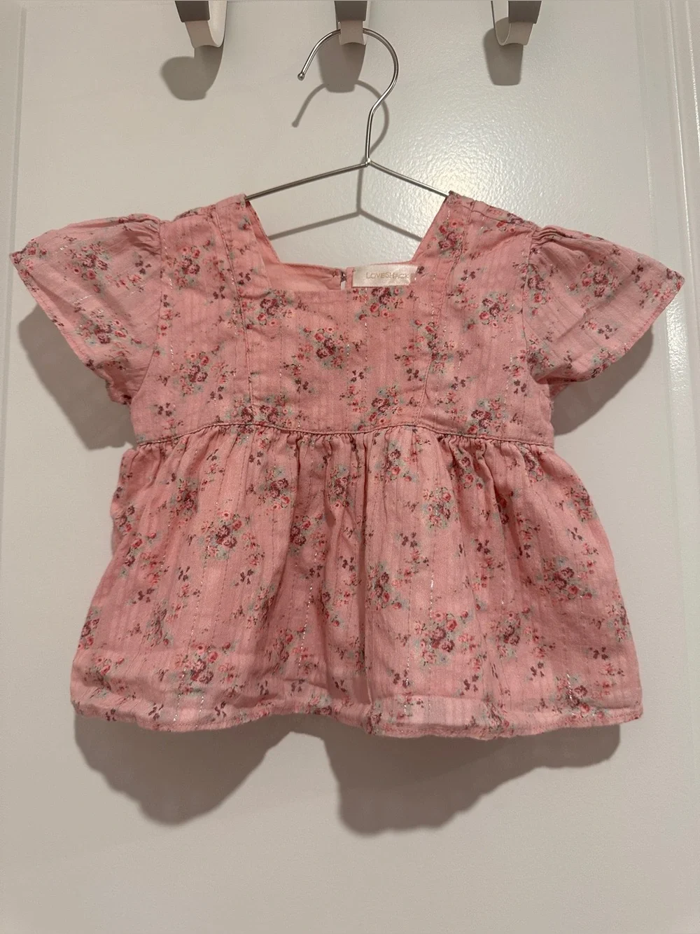LoveShackFancy Baby Girl Top and Bloomer Set
